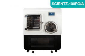 中試型方倉方管硅油加熱原位冷凍干燥機SCIENTZ-100FG/A