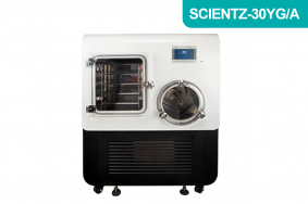 中試型圓倉方管硅油加熱原位冷凍干燥機SCIENTZ-30YG/A