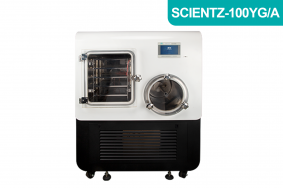 中試型圓倉方管硅油加熱原位冷凍干燥機SCIENTZ-100YG/A
